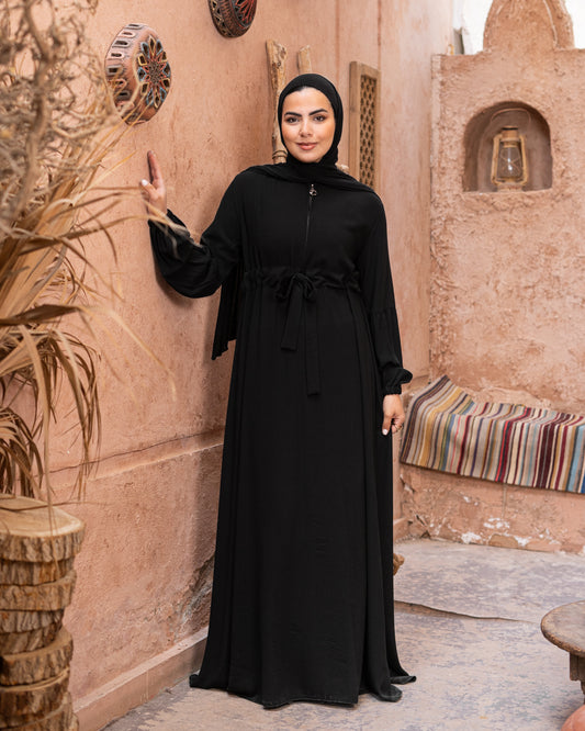 Waist Belt Abaya - C203